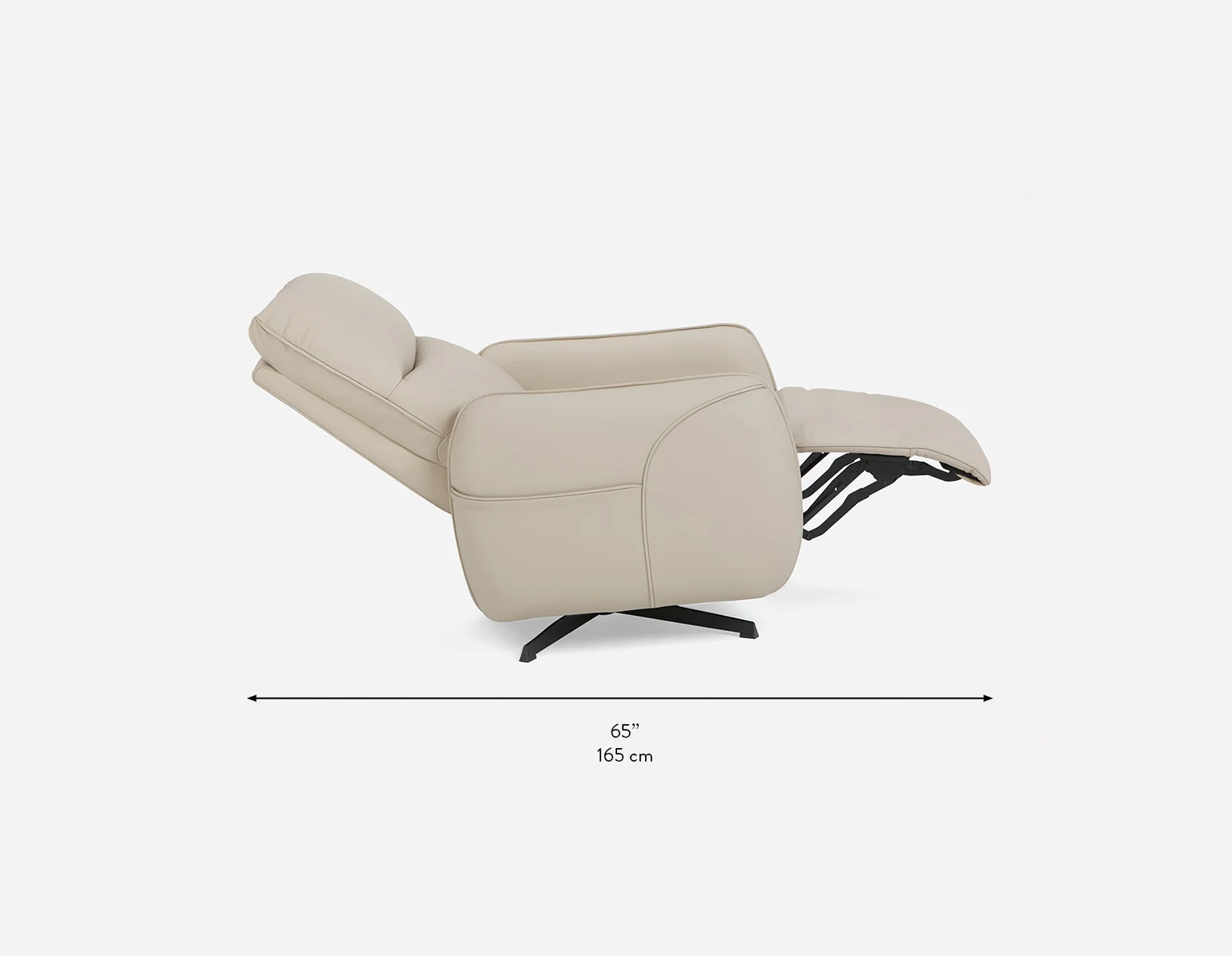 JASPER — Modern contemporary power-reclining armchair (75-81-07-95) - Image 15