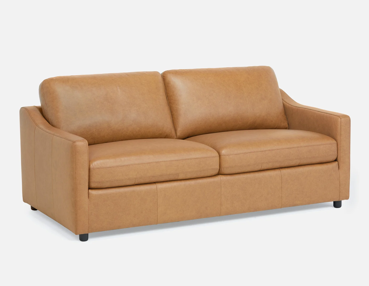 LIMA — Modern 100% leather 3-seater sofa - Image 17