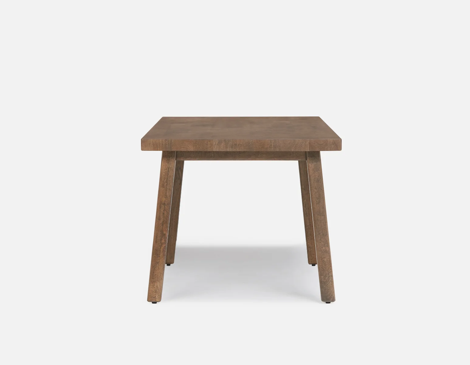 THESSALIA — Rustic farmhouse distressed solid mango wood dining table 150 cm (22-54-73-96) - Image 8