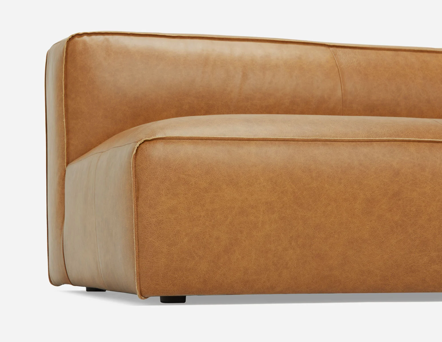 MONTE — 100% leather classic loveseat sofa (63-78-96-49) - Image 7
