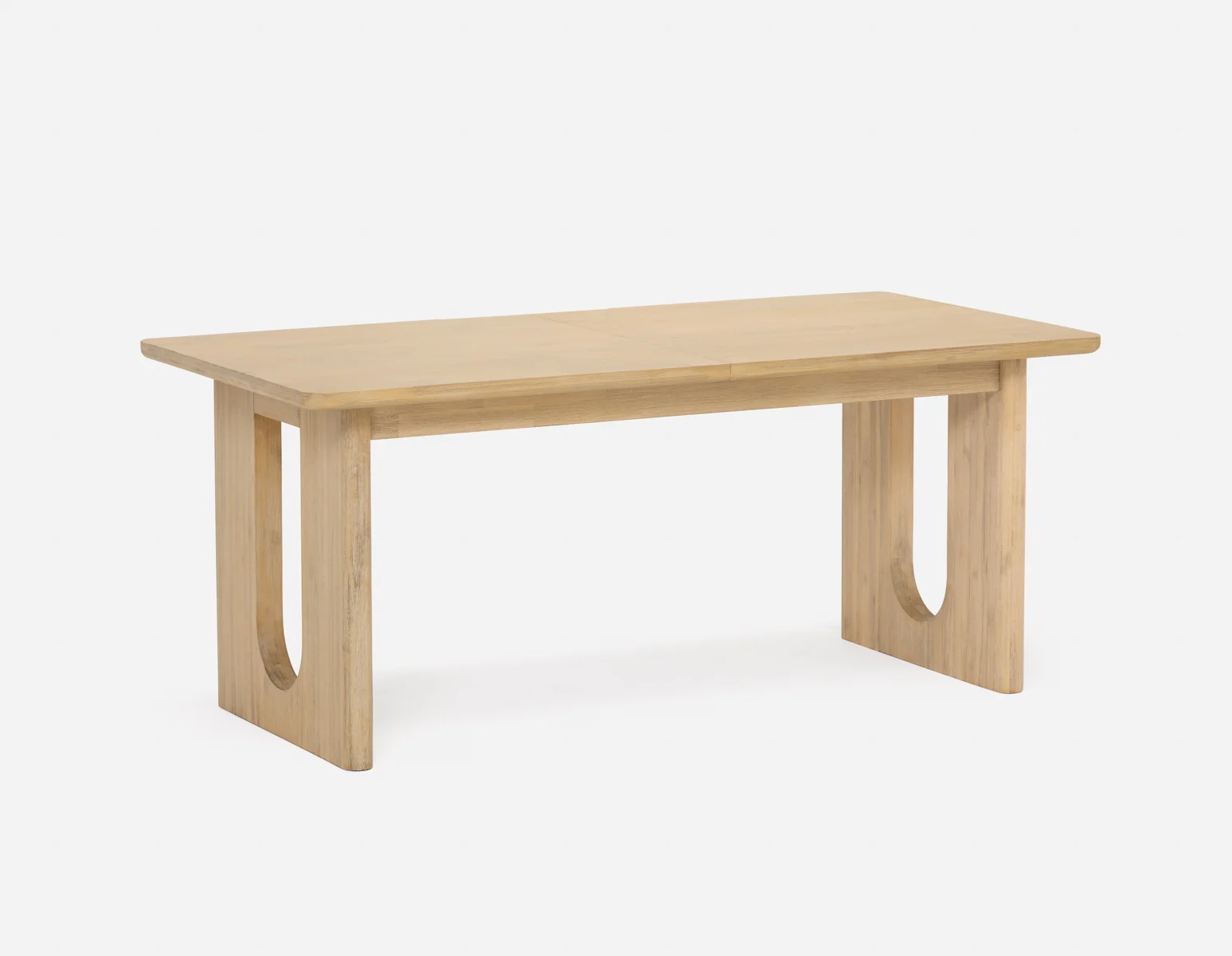PRIYA — Extendable acacia wood dining table 180-220 cm - Image 18