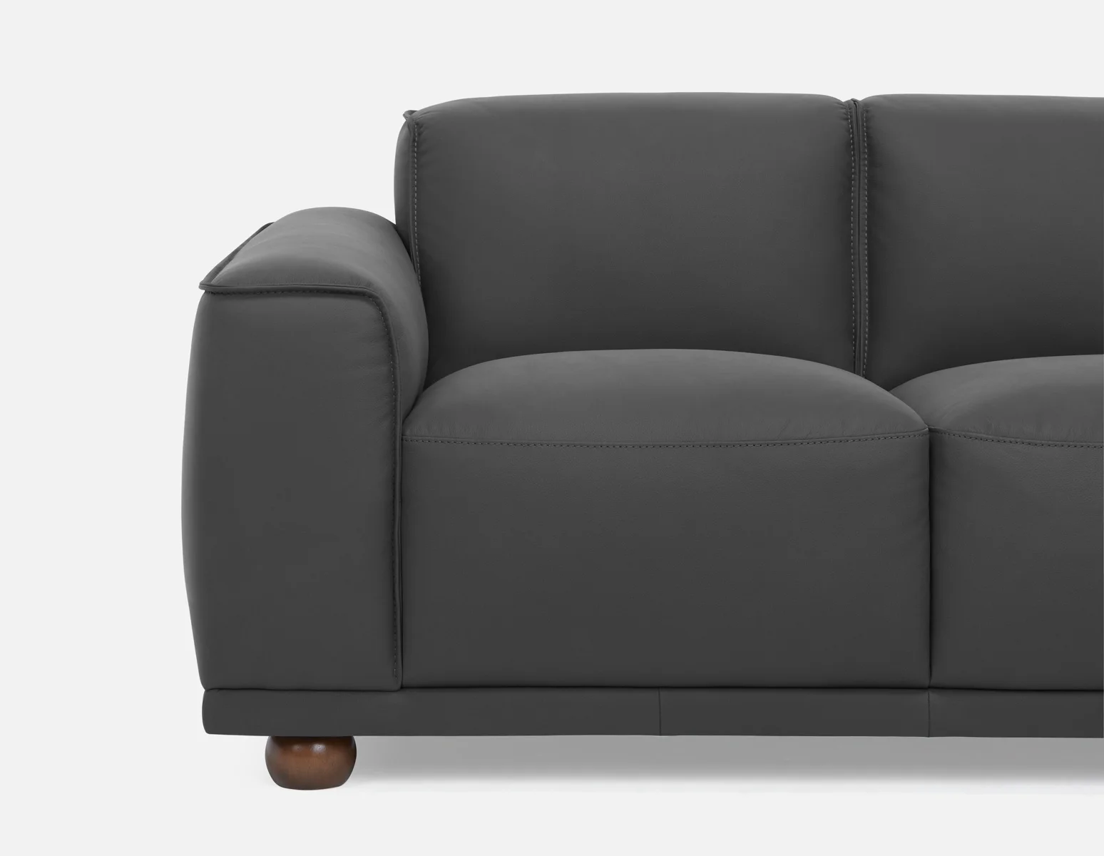 VIGO — 100% leather apartment sofa (71-99-64-20) - Image 7