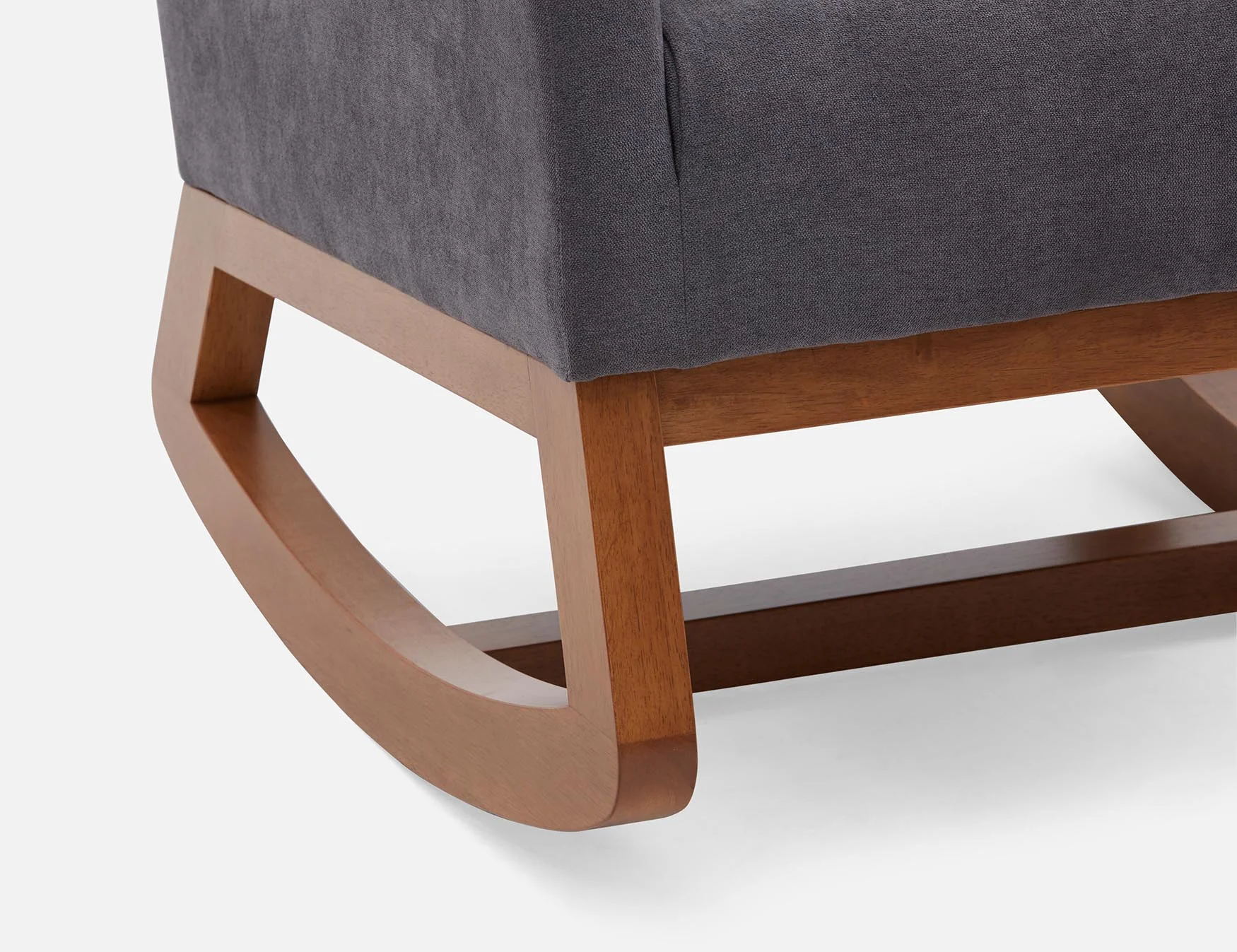 CEDRICK — Mid-century modern rocking armchair (45-46-33-33) - Image 3