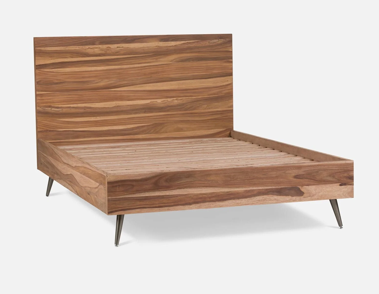 JENSON — Rosewood queen size bed - Image 3