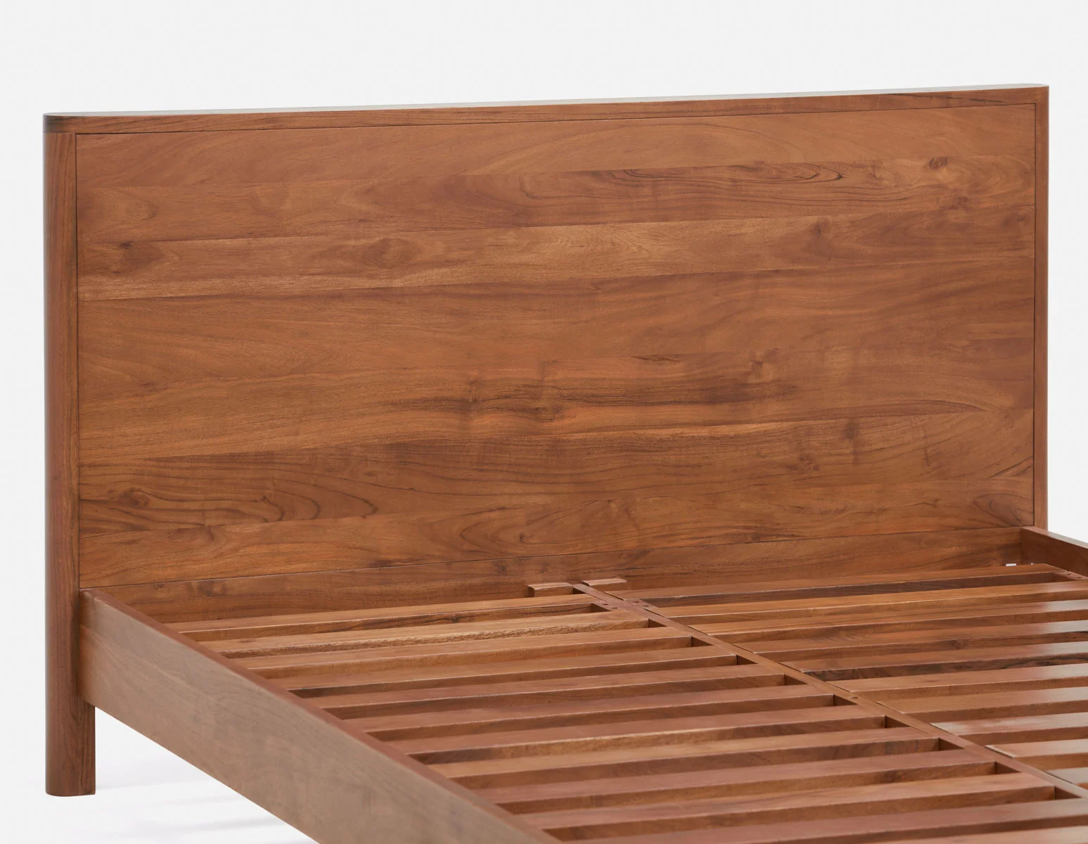 MUMBAI — Acacia wood king size bed - Image 8