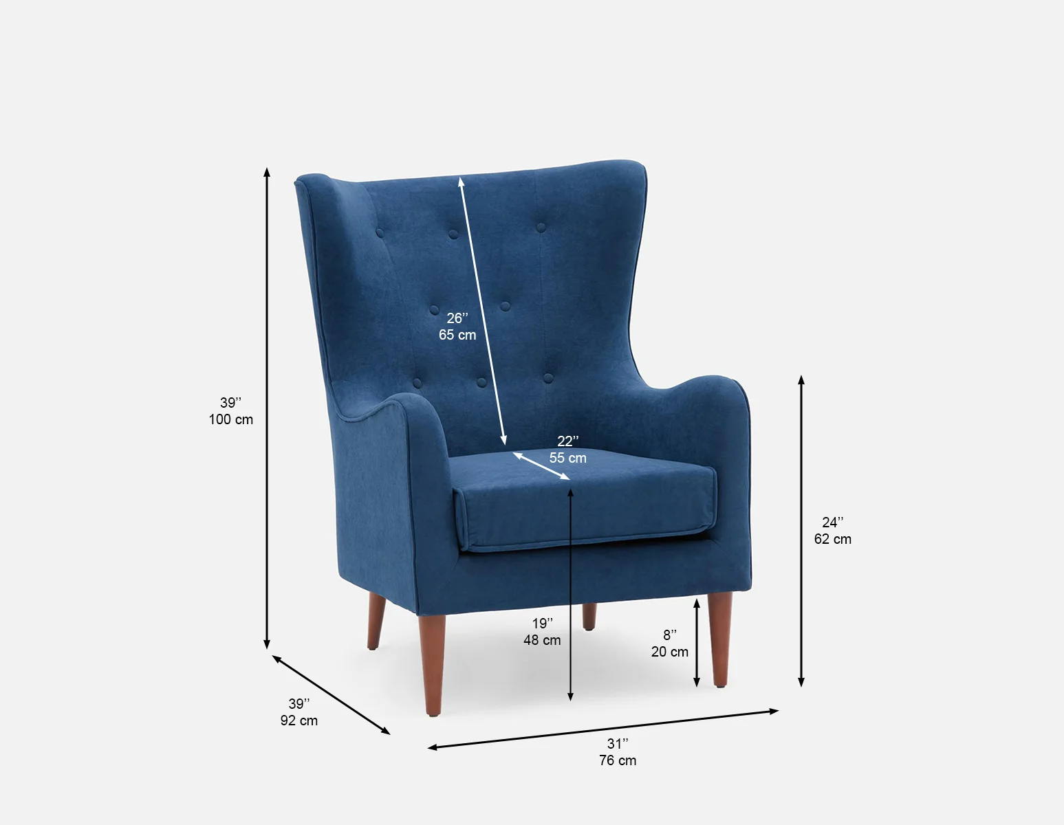 POLO — Contemporary tufted armchair (52-38-04-60) - Image 6