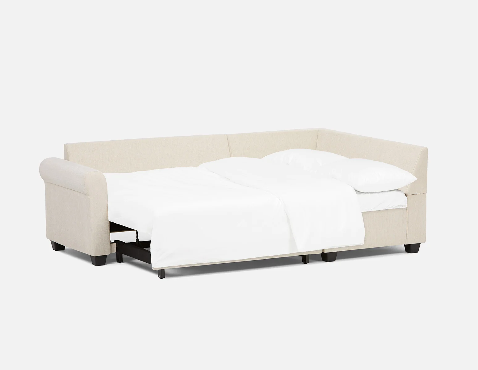 DELPHINE — Traditional right-facing sectional sofa-bed with storage (28-94-59-95) - Image 13