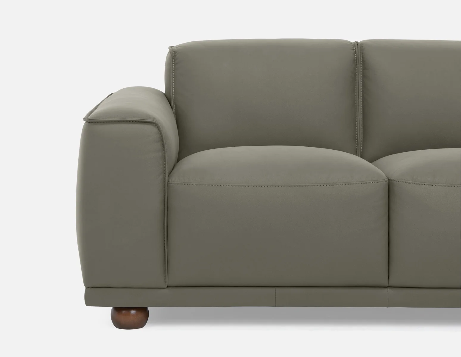 VIGO — 100% leather apartment sofa (71-99-64-18) - Image 6