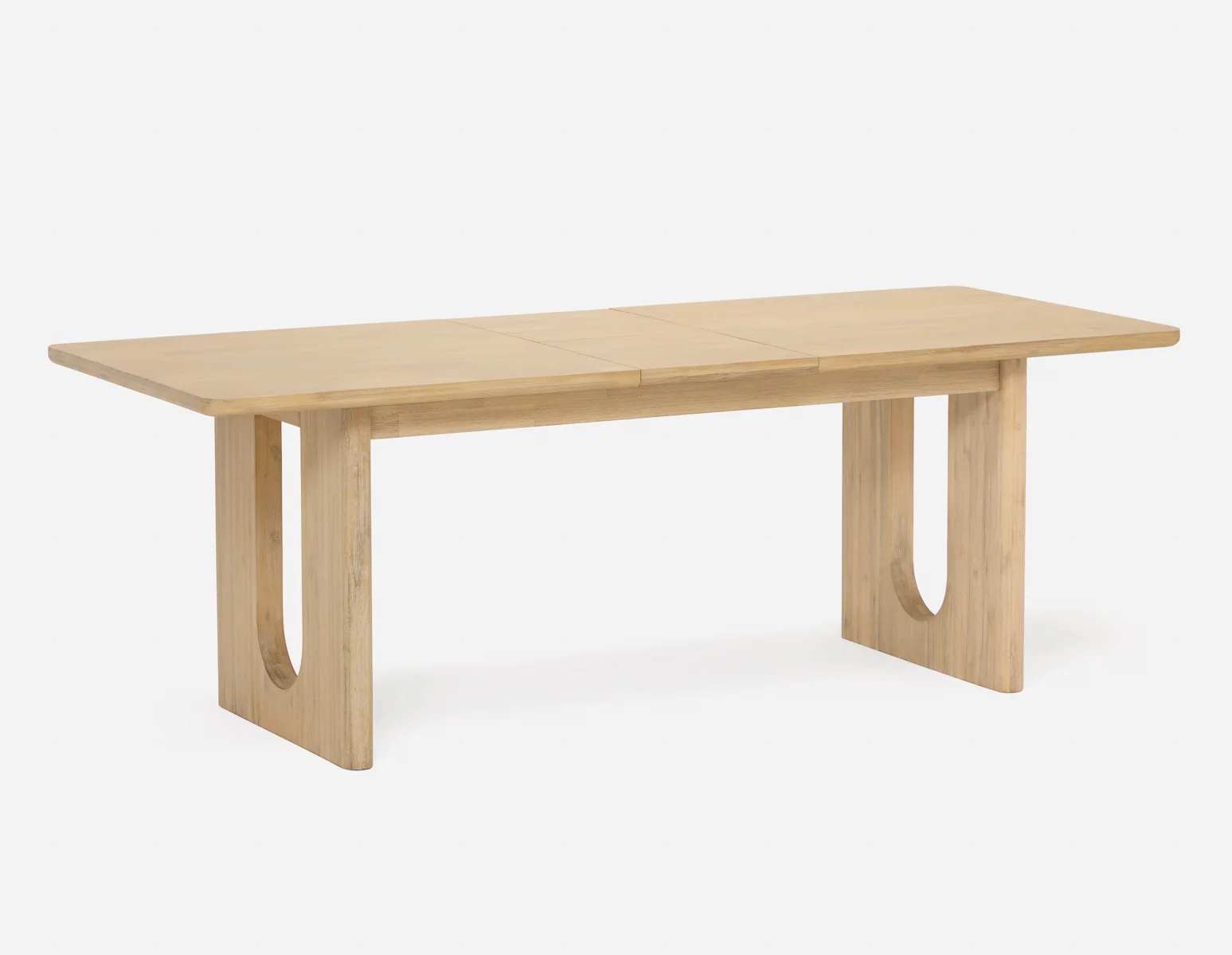 PRIYA — Extendable acacia wood dining table 180-220 cm - Image 10