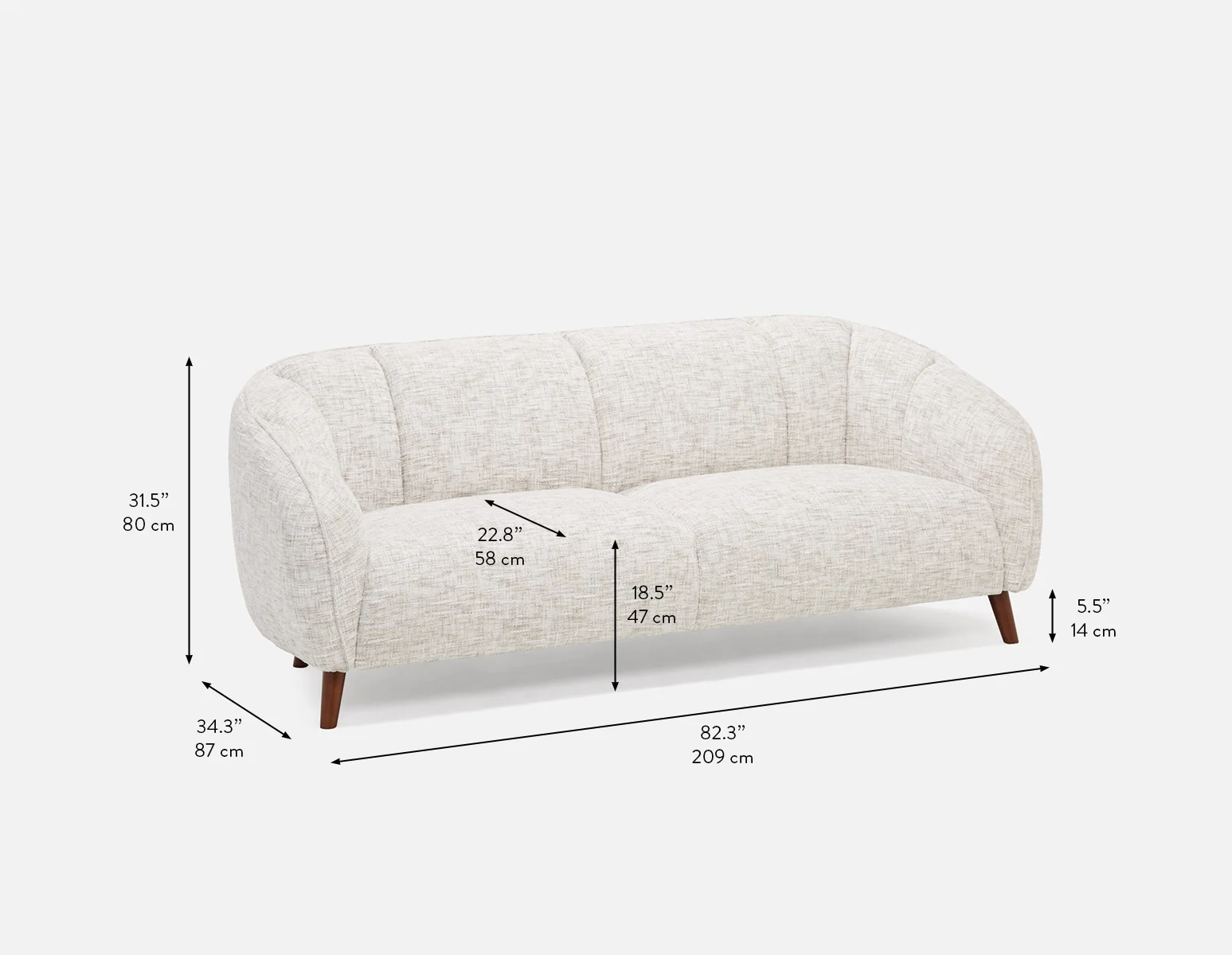 LENNA — Modern style sofa - Image 9