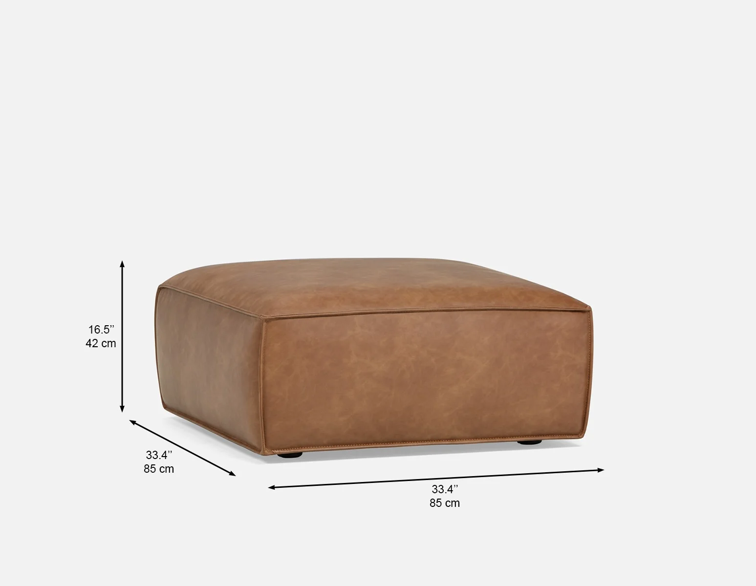 VARZY — Ottoman 86 cm (80-90-63-96) - Image 6