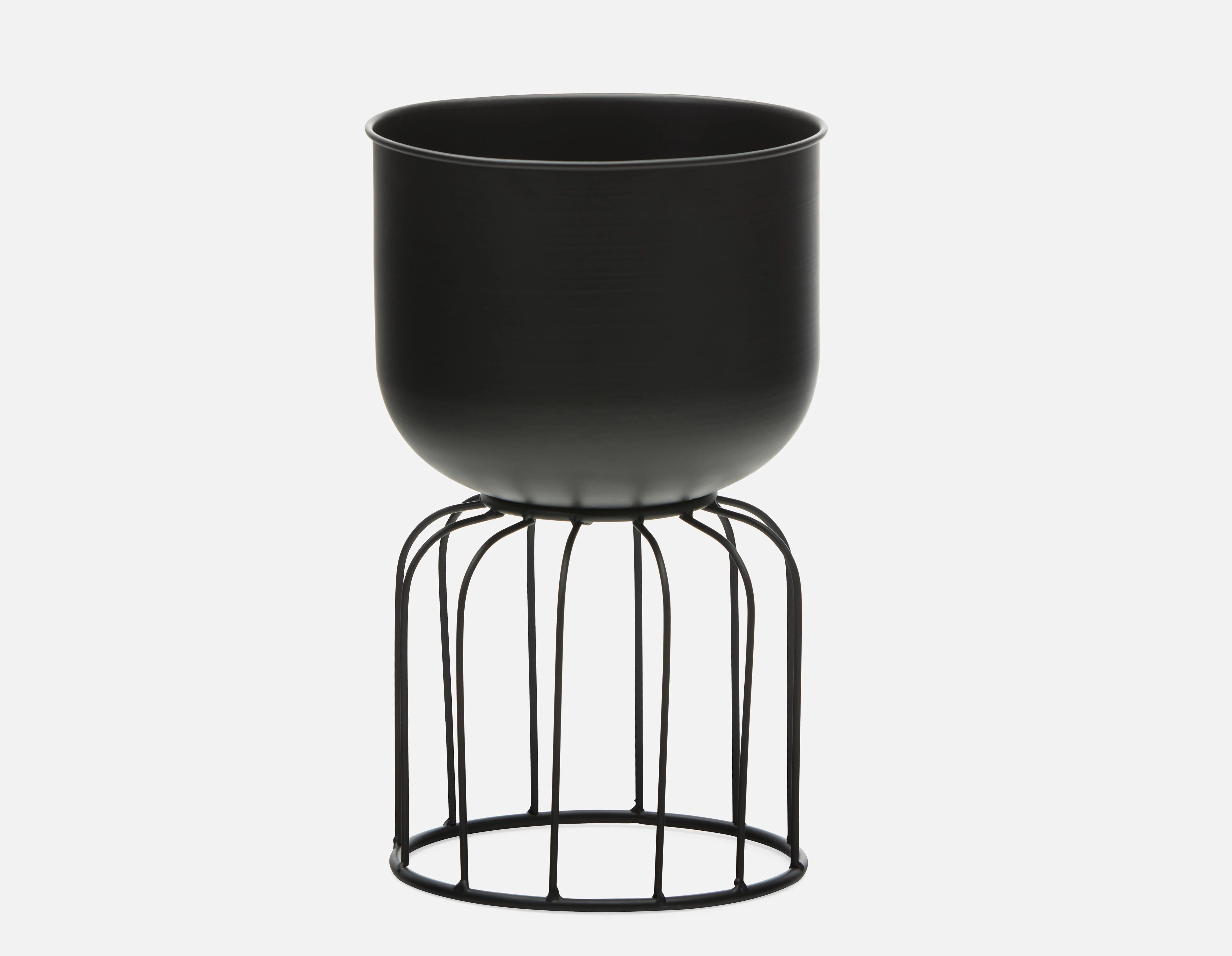 CAGI — Metal planter with stand 35 cm - Image 3
