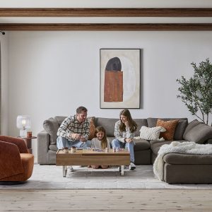 SOFT — Contemporary 5-pc modular sectional sofa (89-07-55-30)
