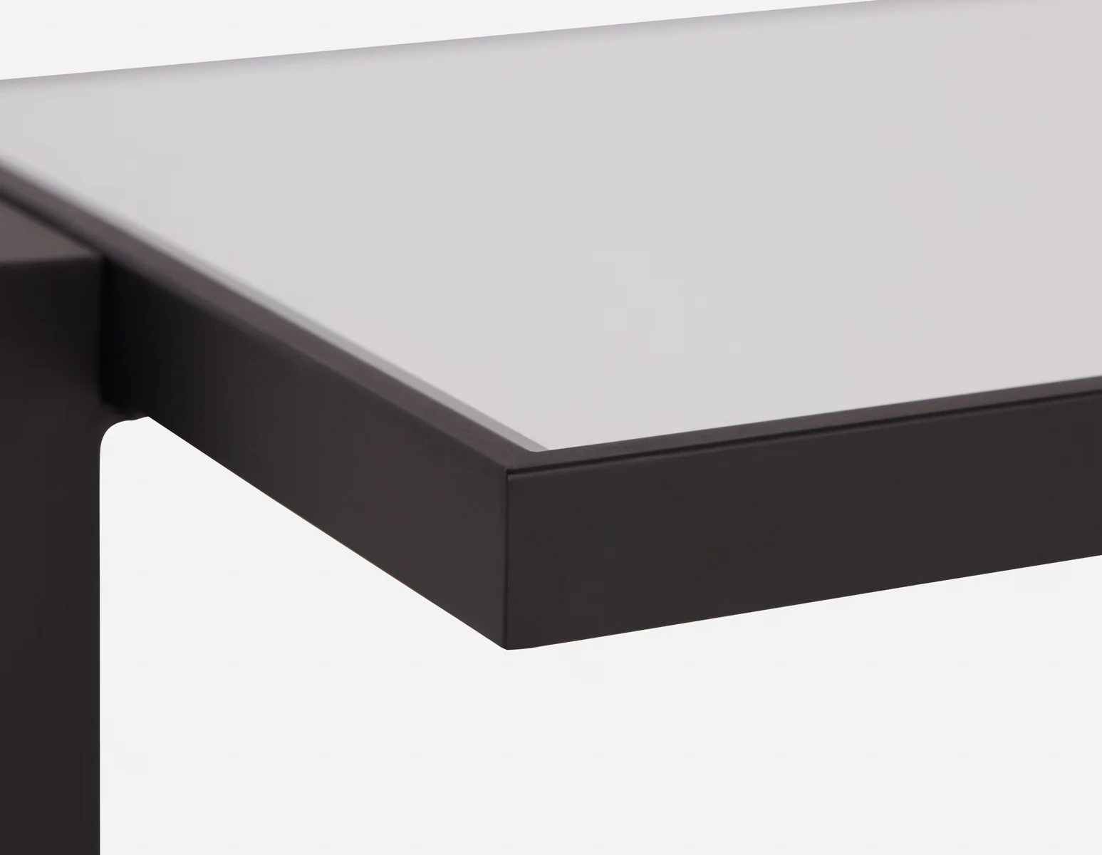 AGLAYA — Iron coffee table with tempered glass (36-49-25-20) - Image 4