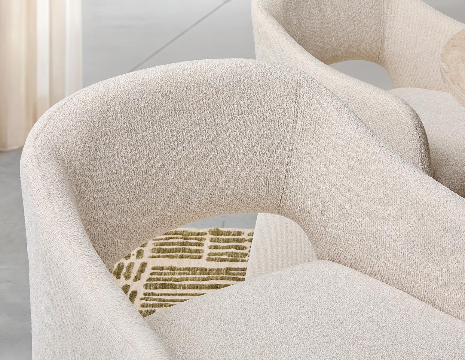 AZROU — Modern minimalist dining armchair (12-04-91-95) - Image 12