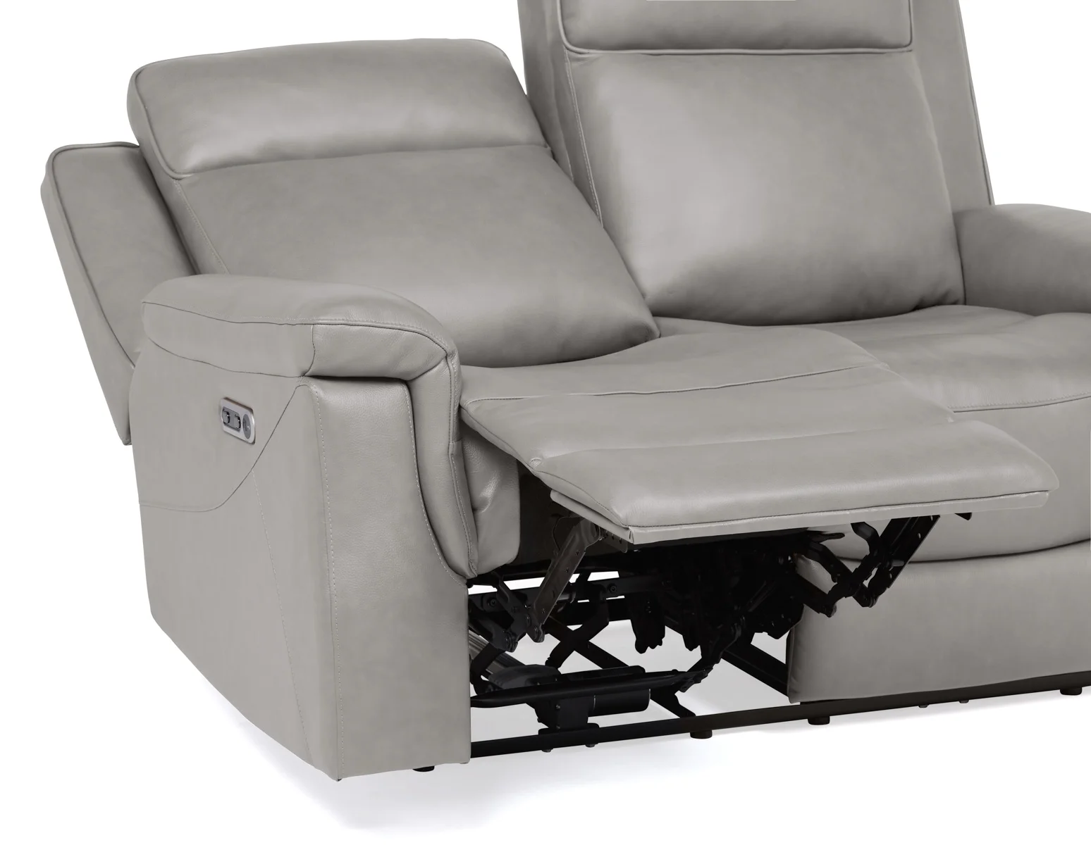 CARLOS — Leather power-reclining loveseat - Image 6