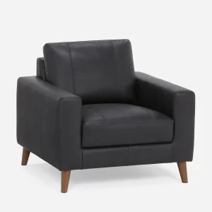 AMARI — 100% leather classic club chair (25-59-80-20)