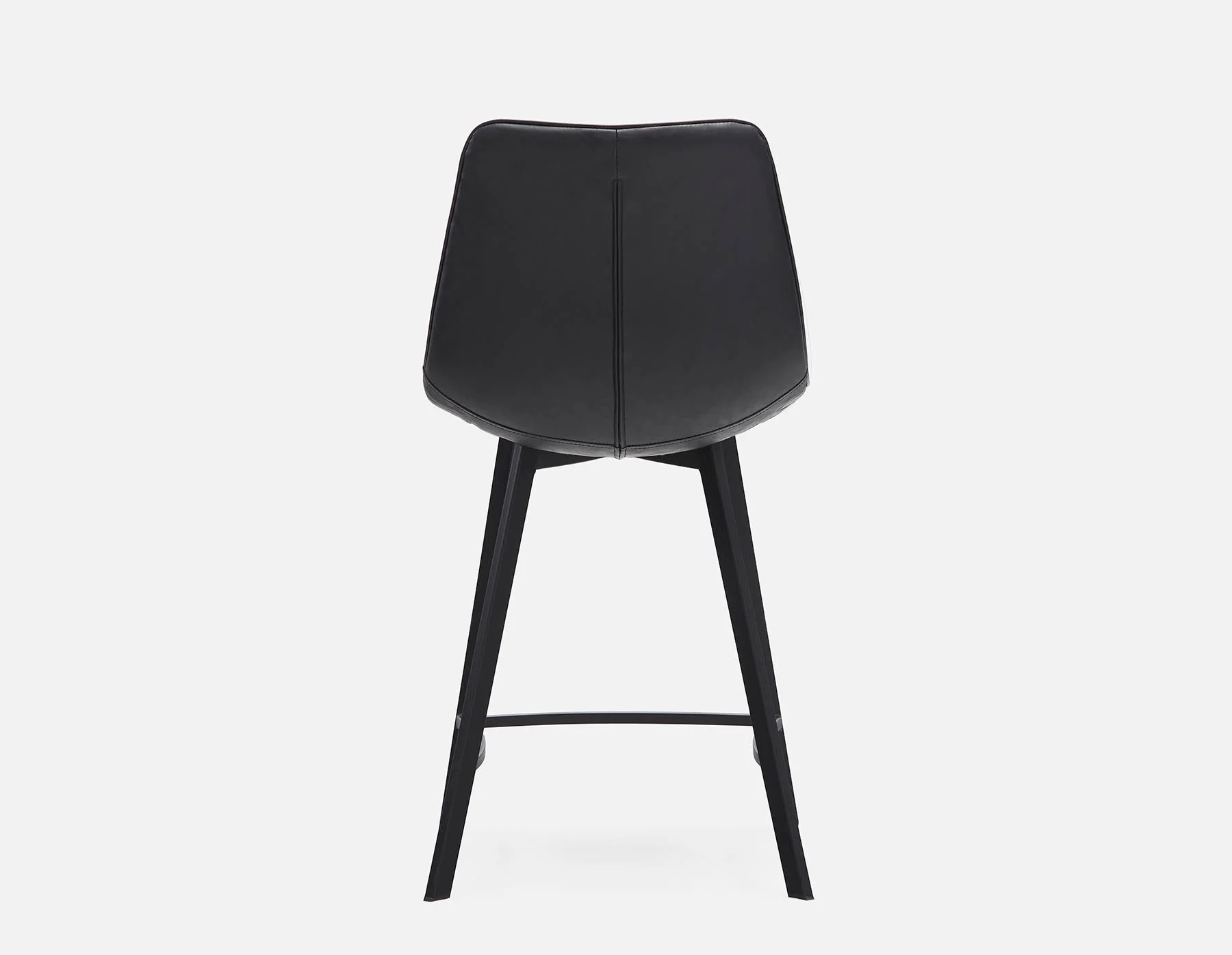 MALI — Mid-century modern counter stool with backrest 61 cm (68-92-91-20) - Image 5