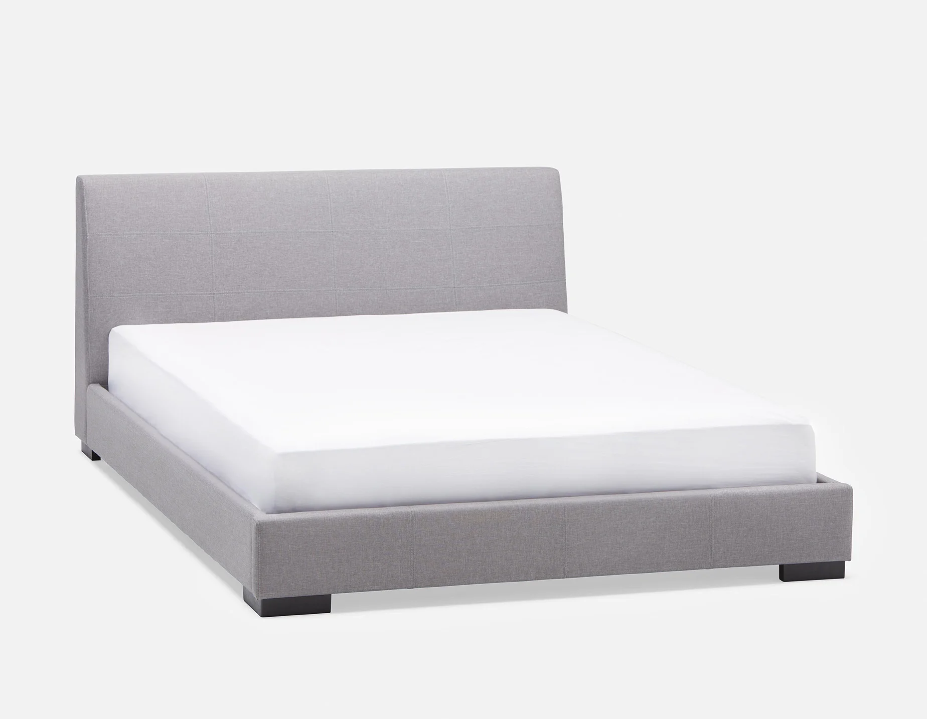 DENICE — Modern contemporary upholstered queen size bed (89-02-34-62) - Image 8