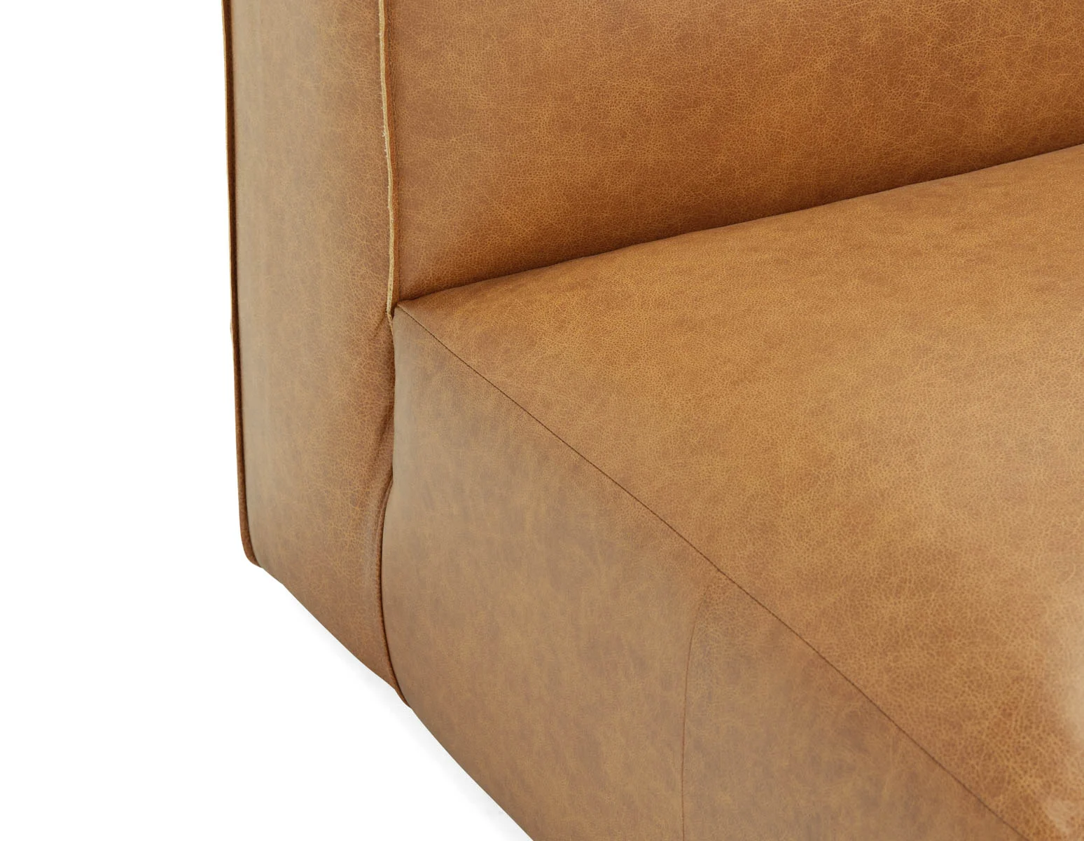 MONTE — 100% leather classic loveseat sofa (63-78-96-49) - Image 6