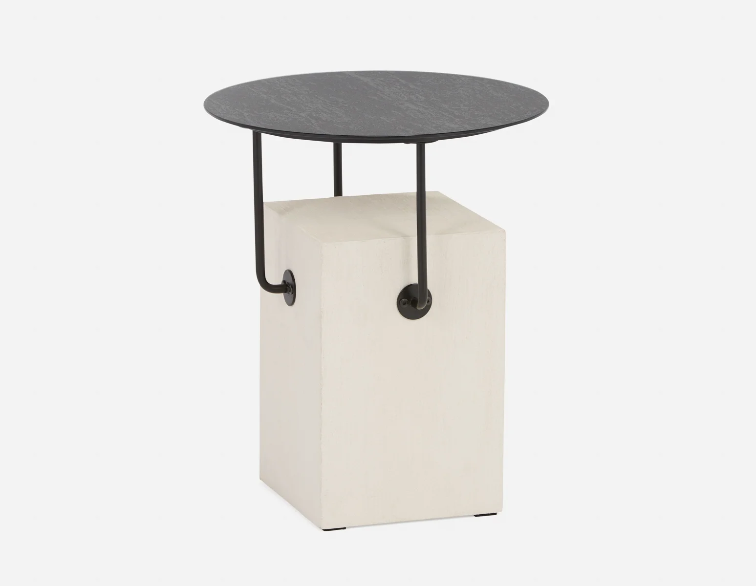 GENNY — Modern contemporary end table 45cm - Image 2