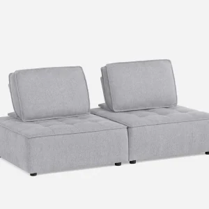 LEON — 2-pc modular interchangeable sofa (03-60-84-62)