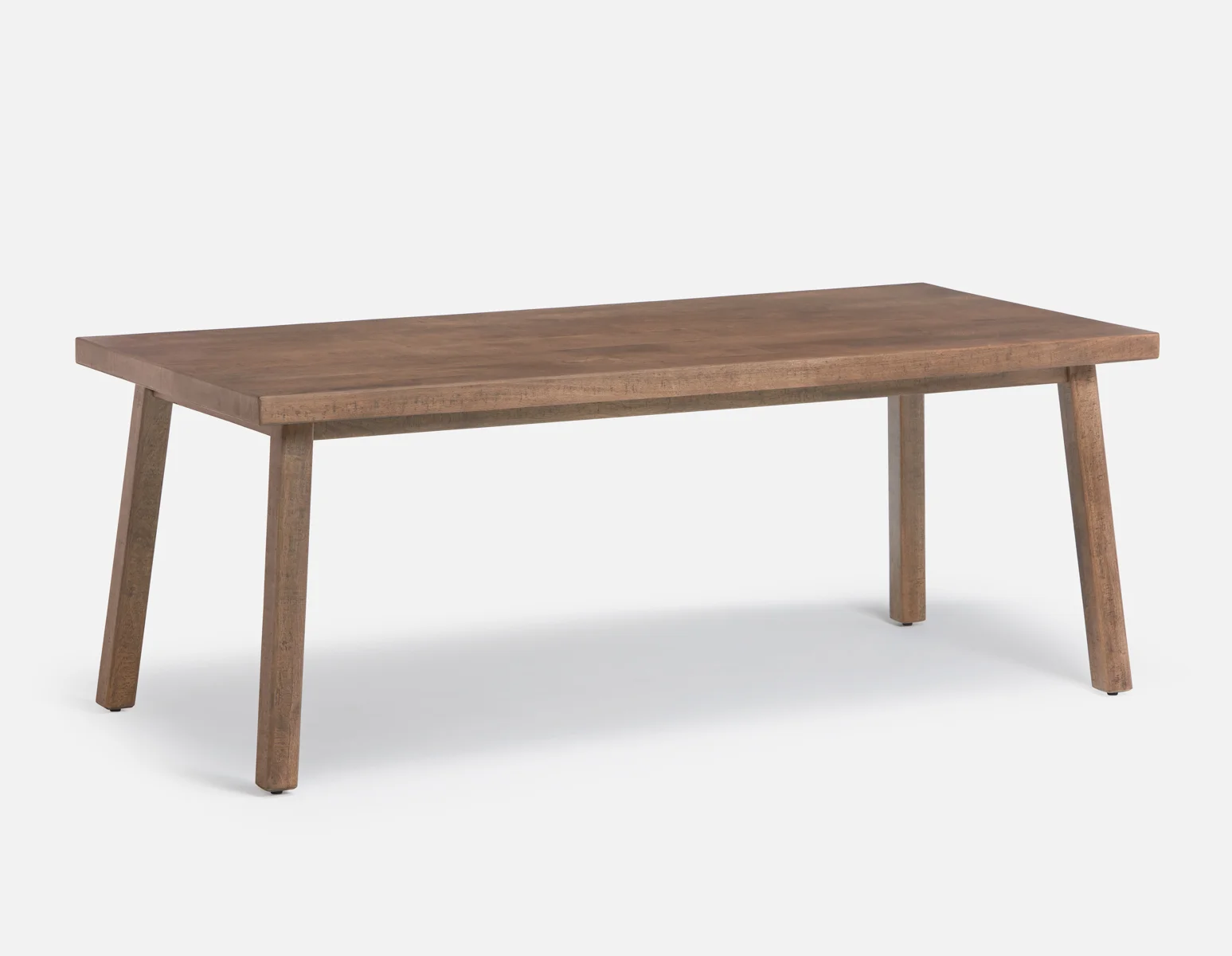THESSALIA — Rustic farmhouse distressed solid mango wood dining table 200 cm (21-58-86-96) - Image 11