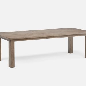 EPIRUS — Solid mango wood large dining table 260 cm