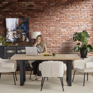 KIERA — Modern dining table 180cm (73-57-05-04)