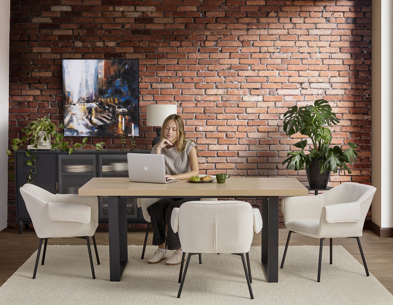 KIERA — Modern dining table 180cm (73-57-05-04)