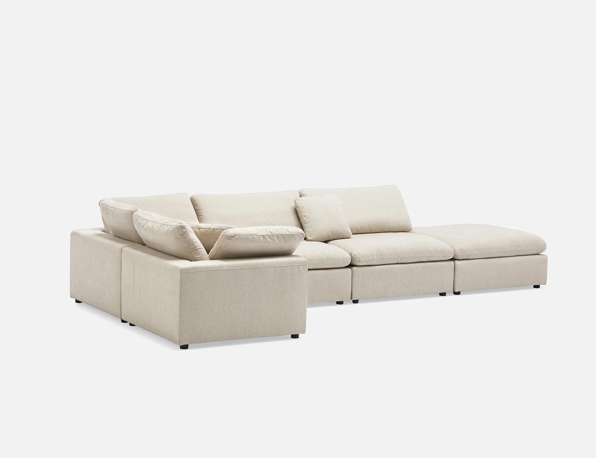 SOFT — Contemporary 5-pc modular sectional sofa (89-07-55-46) - Image 6