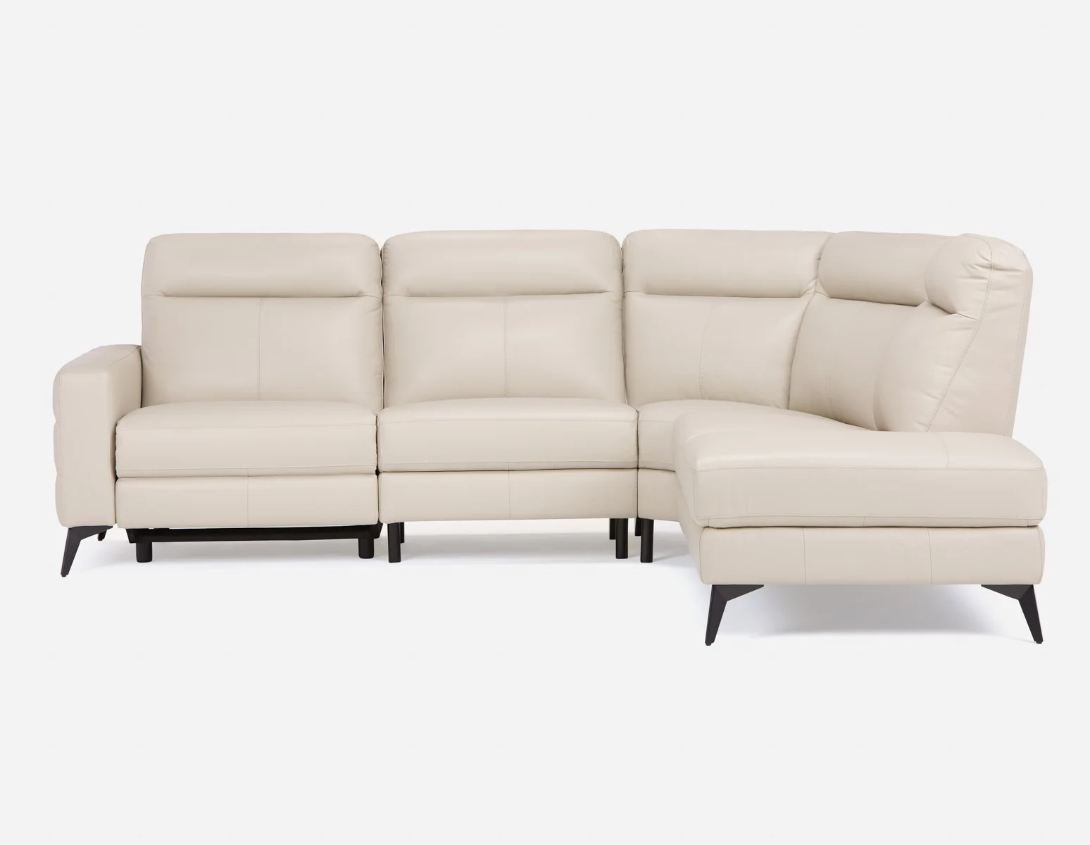 BILLIE — Right-facing 100% leather power reclining sectional sofa (39-01-98-88) - Image 2