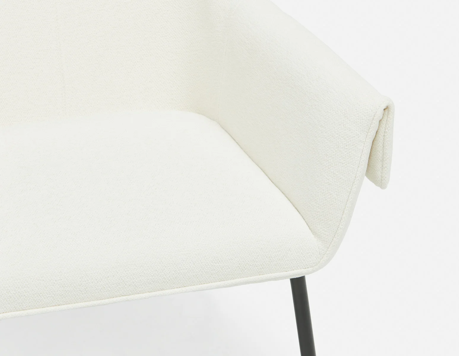 RALPH — Mid-century upholstered counter stool 66cm - Image 5