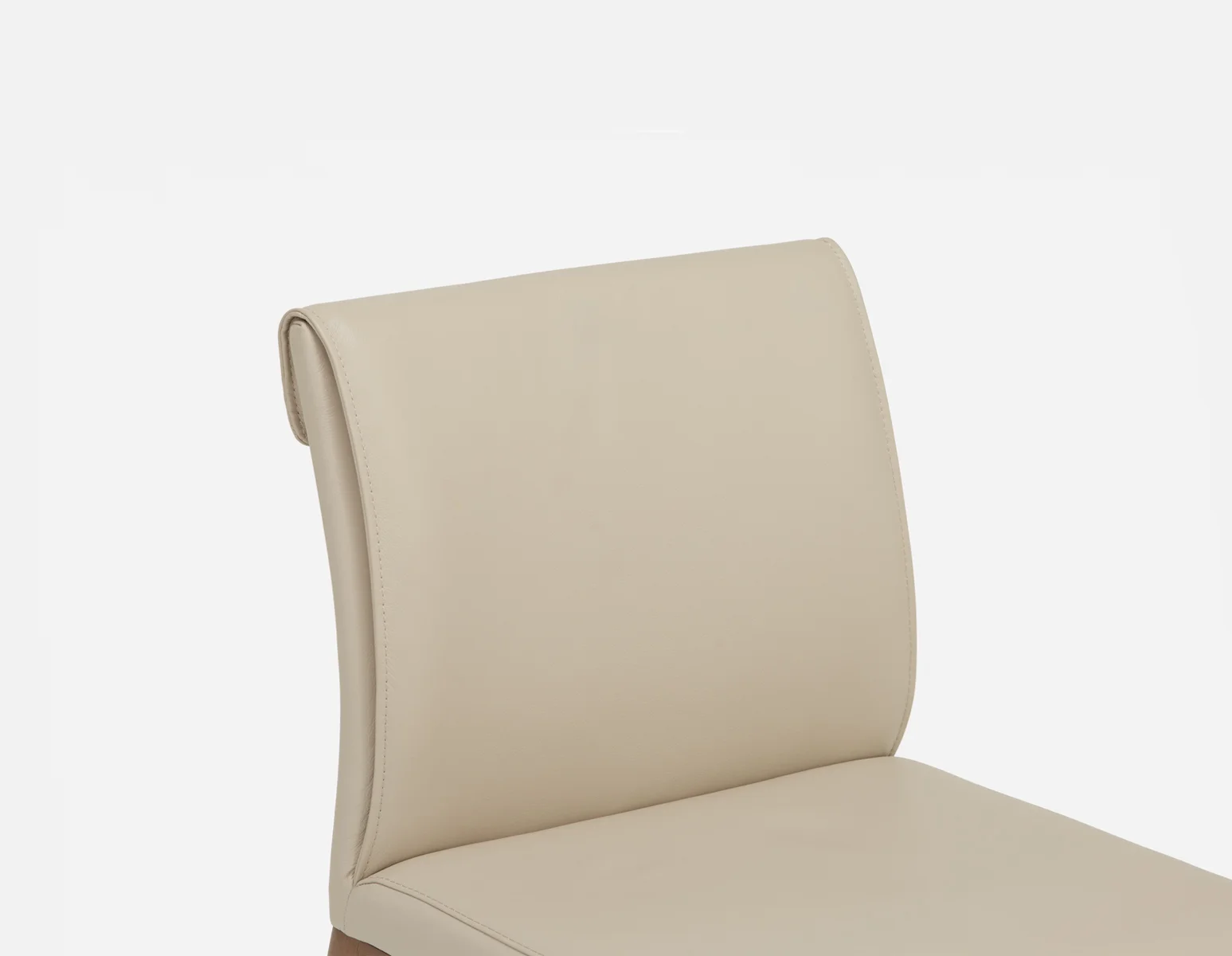 EVA — 100% leather modern counter stool 66cm (64-20-17-88) - Image 3
