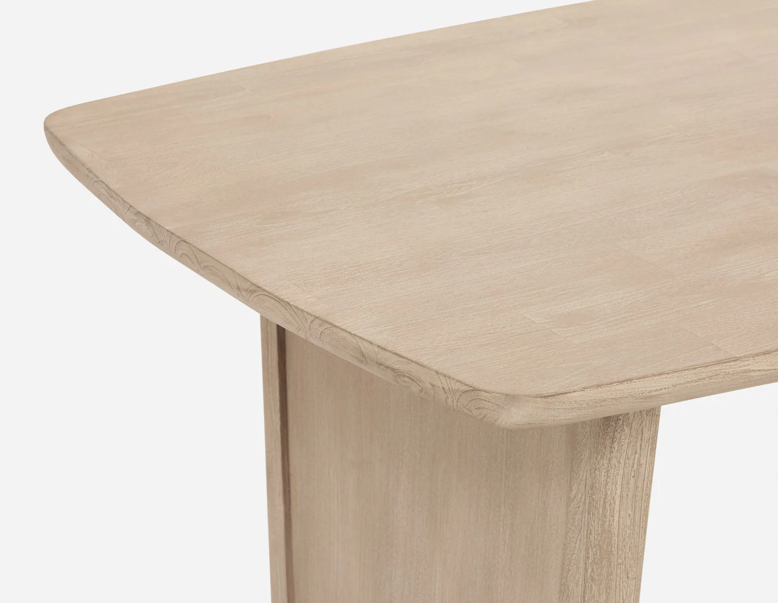 SAHARA — Solid acacia wood dining table 160 cm - Image 7