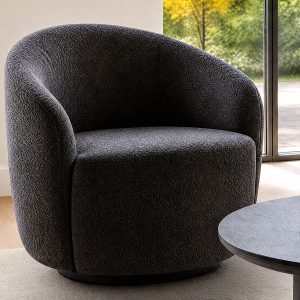 JANELLE — Swivel armchair (12-62-65-20)