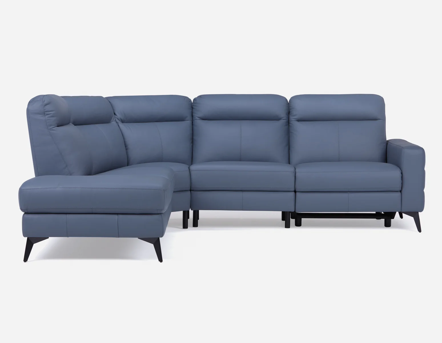 BILLIE — Left-facing 100% leather power reclining sectional sofa (33-60-57-17) - Image 2