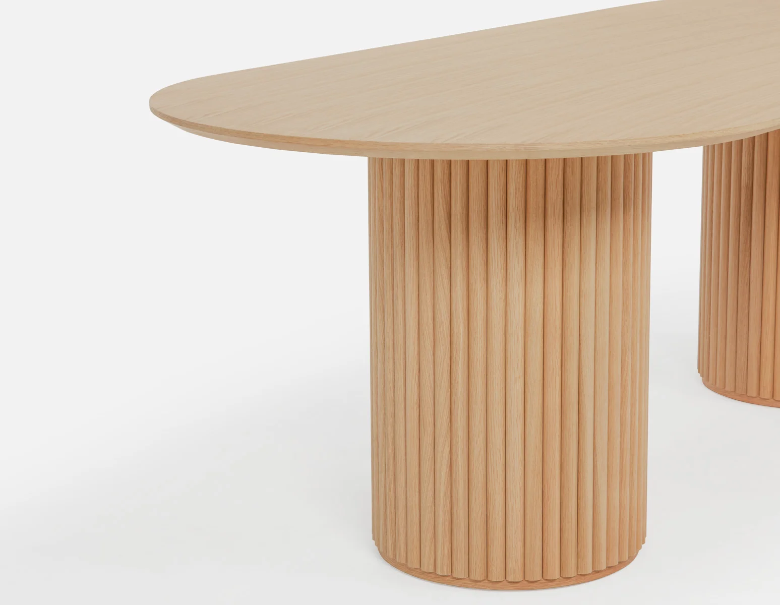 RHODES — Oval dining table 240cm (89-09-58-42) - Image 5