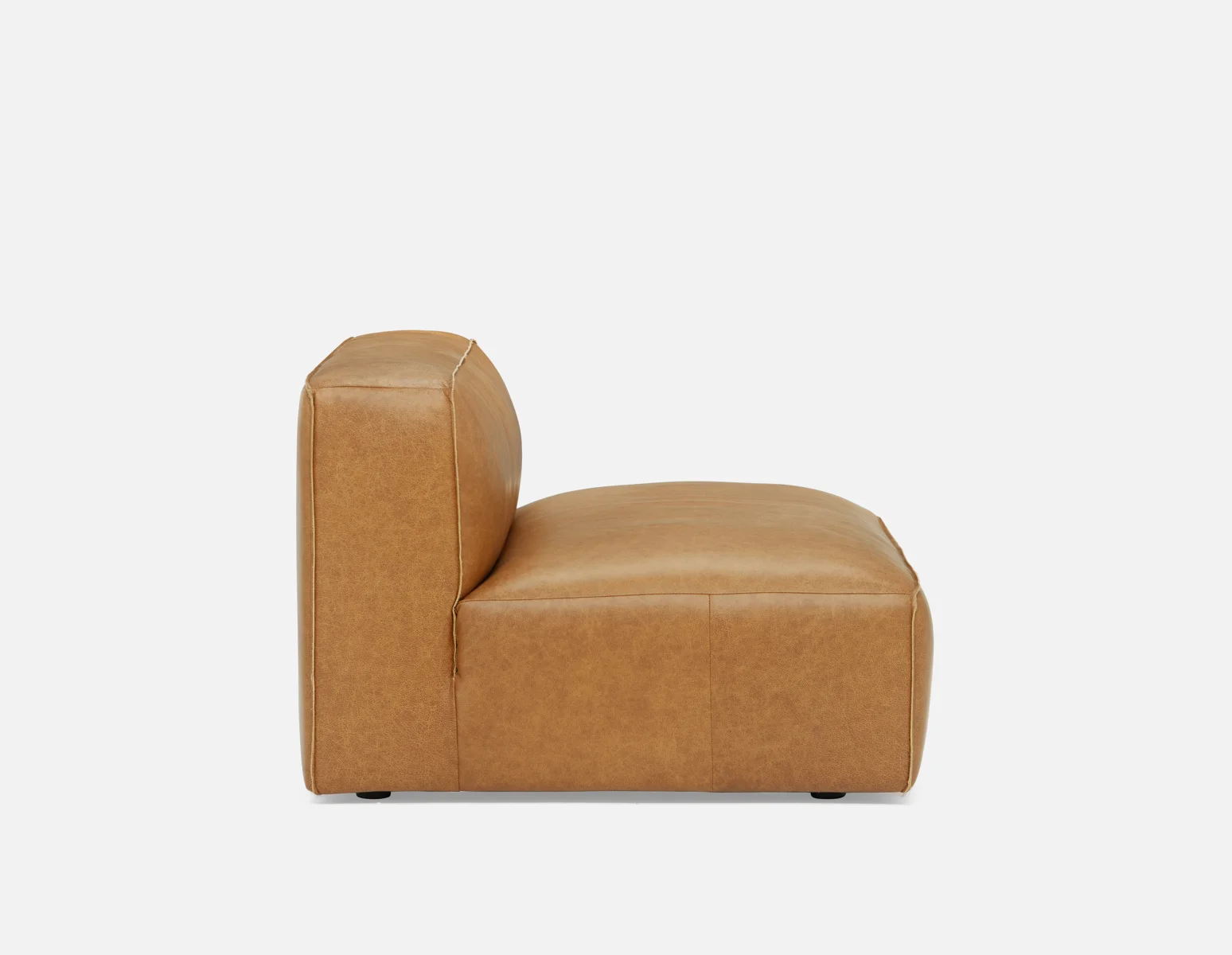 MONTE — 100% leather classic loveseat sofa (63-78-96-49) - Image 13