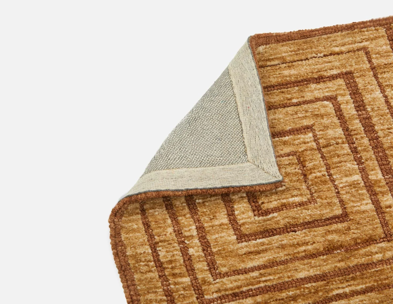 ASTERIA — Knitted polyester rug 6'x9' (71-79-62-96) - Image 2