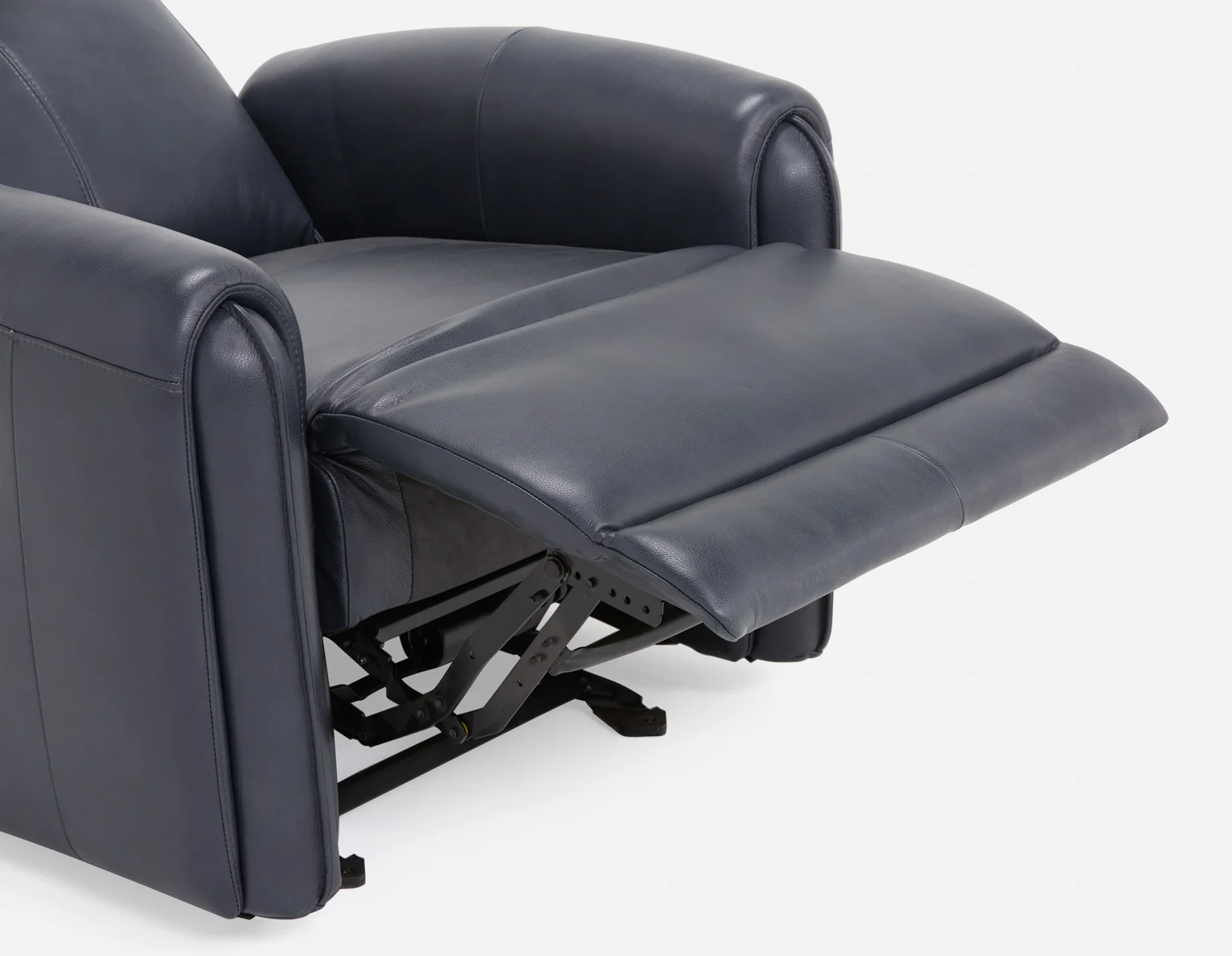 CALVERO — Contemporary power-reclining and glider 100% leather armchair with usb port (84-12-10-60) - Image 13