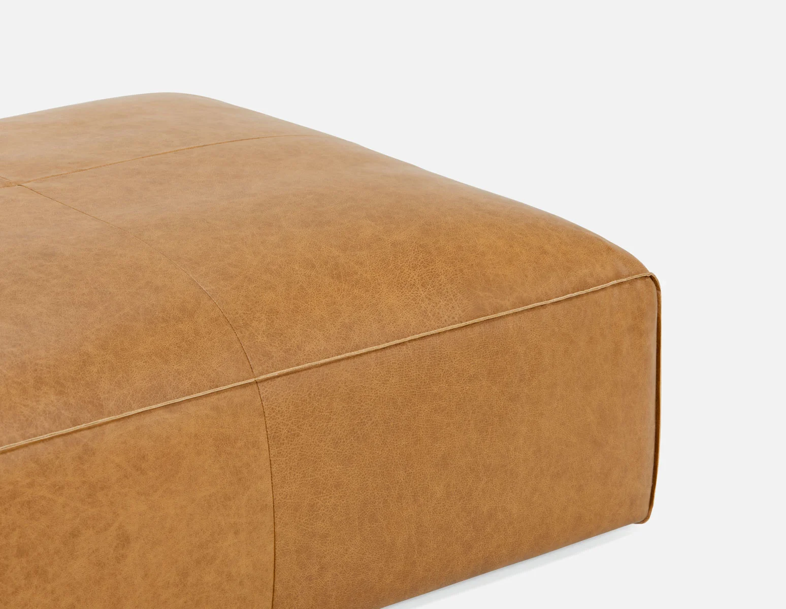 MONTE — 100% leather ottoman (08-82-47-49) - Image 3