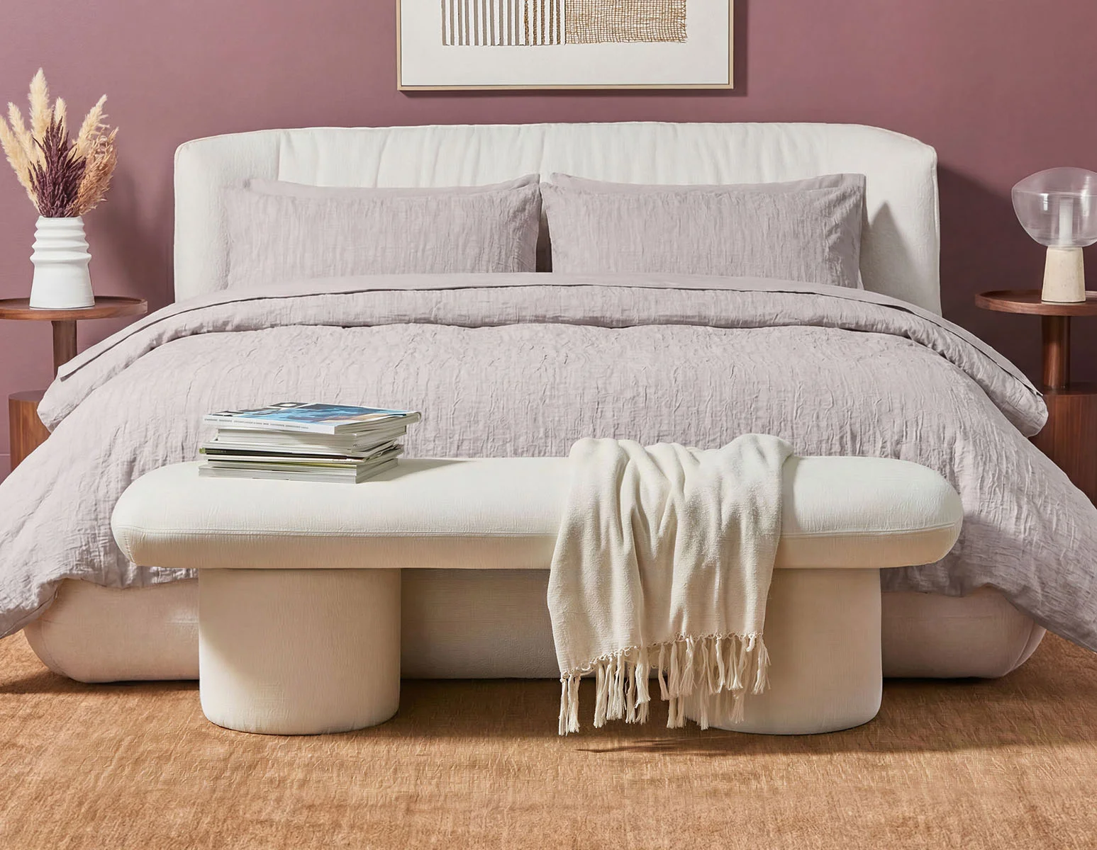 OXFORD — 3-piece king duvet cover set (37-29-74-93)