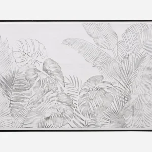 FEUILLES I — Framed hand embellished giclée 80x120cm