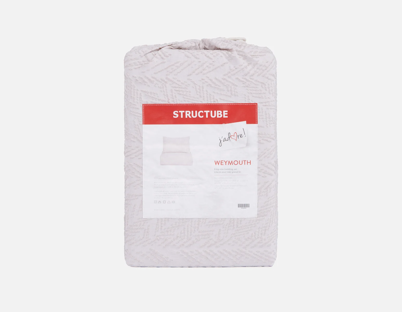 WEYMOUTH — 3-piece king duvet cover set (86-07-80-93) - Image 4