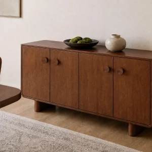 PALMO — Modern-retro 4-door sideboard