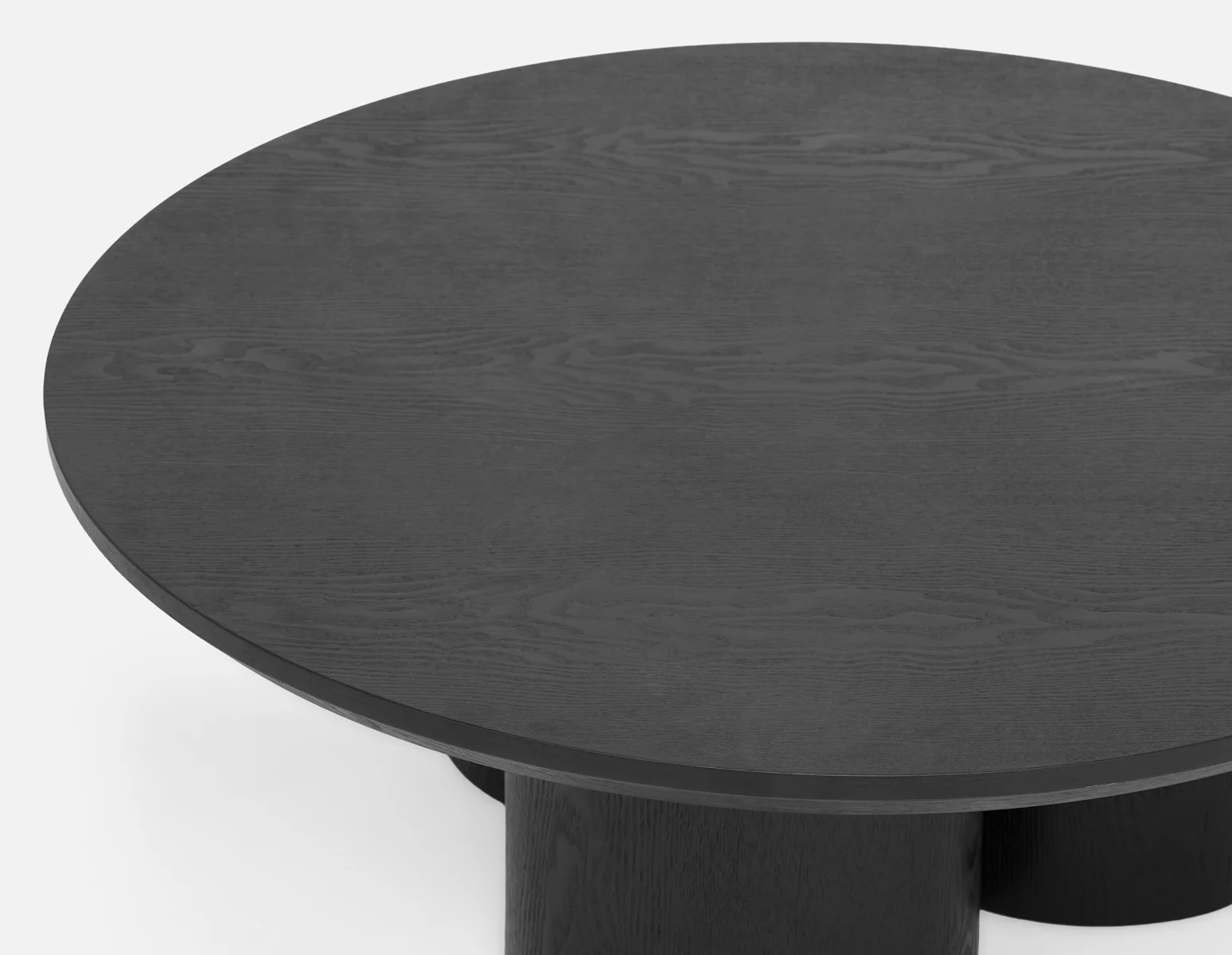 GUIDO — Round modern minimalist coffee table 100cm (29-34-54-20) - Image 3