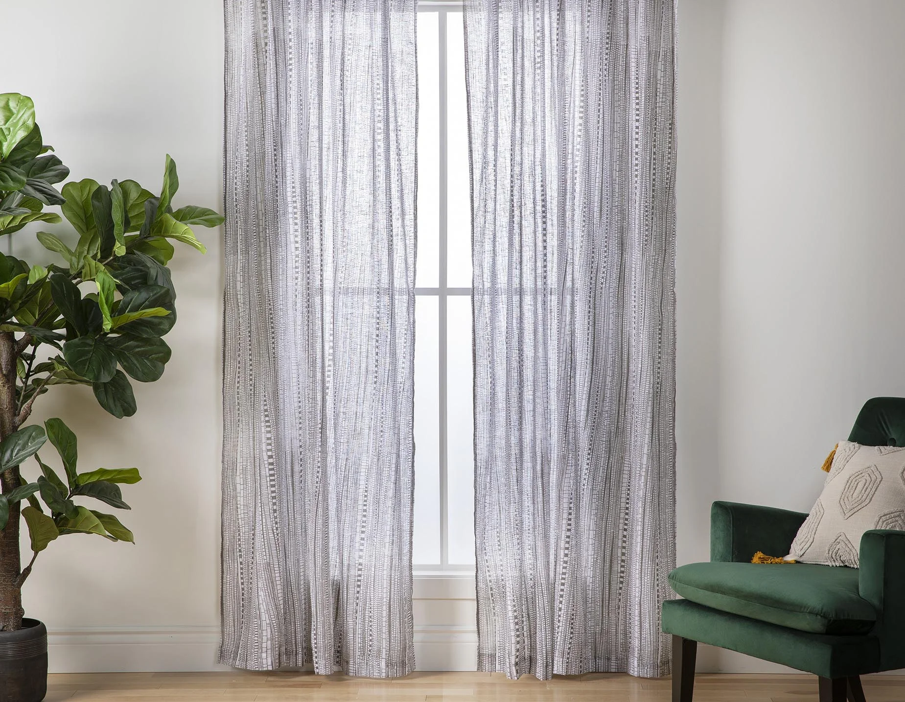 ATHENS — Set of 2 curtain panels - Image 4
