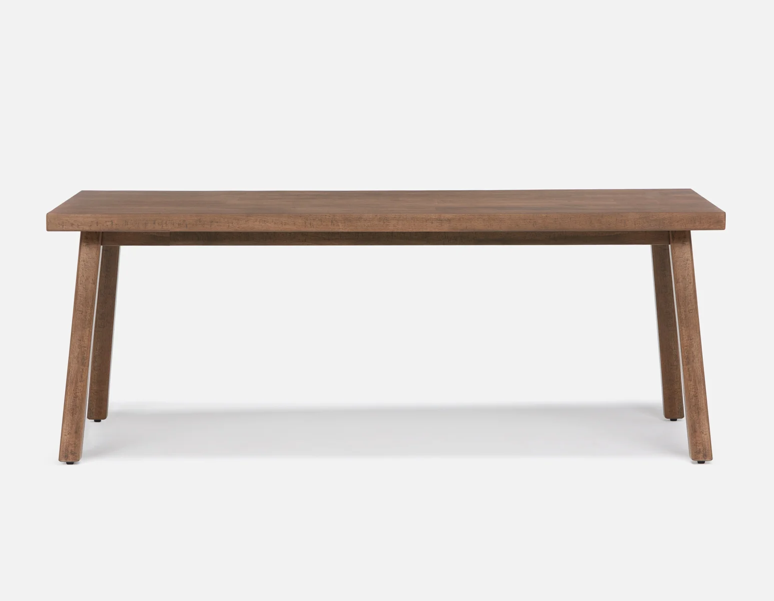 THESSALIA — Rustic farmhouse distressed solid mango wood dining table 200 cm (21-58-86-96) - Image 2