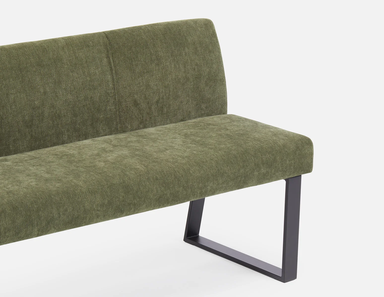 JASON — Industrial-modern dining bench with backrest (99-87-57-70) - Image 6